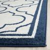 Safavieh Amherst Collection AMT412 Rug, Ivory/Navy, 3'x5'