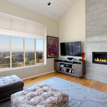 Grey Fireplace