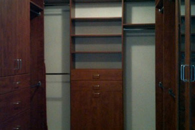Closets, double hanging, doors,drawers, shelfs