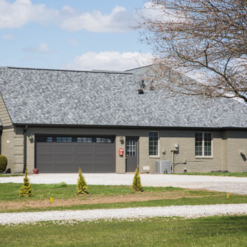 Exterior Refresh: Brick Ranch Home