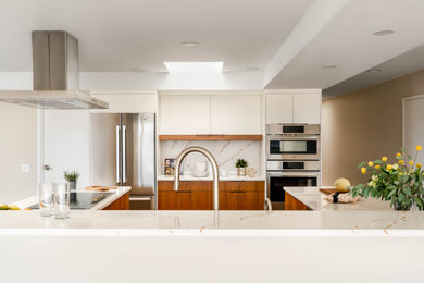Design ideas for a modern kitchen in Chicago.