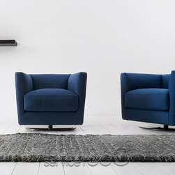 Dolcevita Swivel Armchair by Pianca #17782 - Serving Dishes And Platters