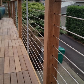Ipe wood deck