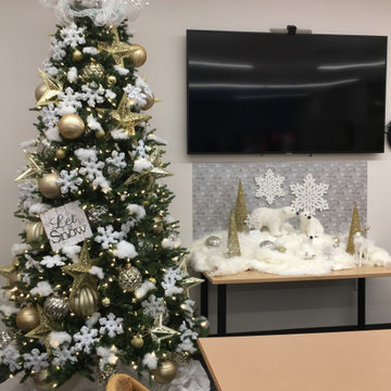 Christmas Critter Invasion at Company Facility
