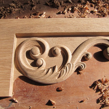 Stair Bracket, White Oak