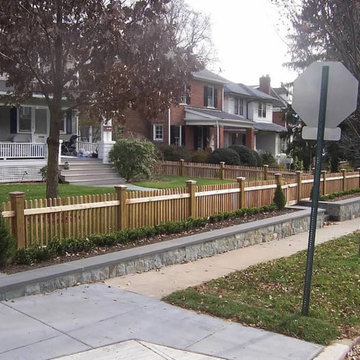 Front Yard Retaining Wall - Washington DC