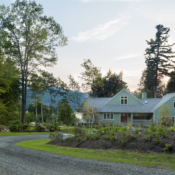 Perched Lake and Mountain Views