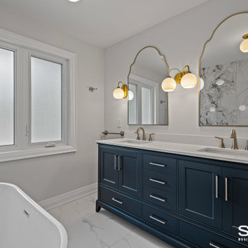 Main Floor & Bathroom Renovation in North York