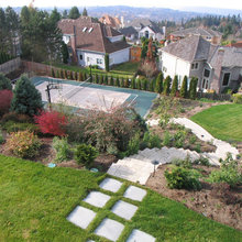 Terraced yard