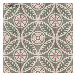 Classic Cement Tile Patterns - 床＆壁タイル