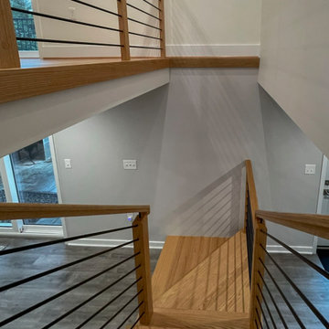 Project #99 | Modern Winder Staircase