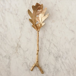 Oak Leaf Pasta Spoon - Serveware