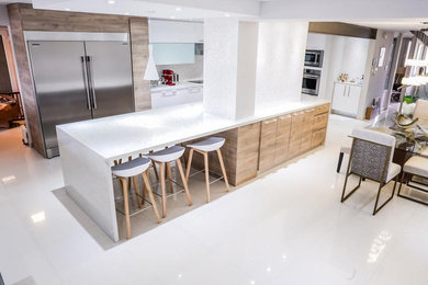 Kitchen - contemporary kitchen idea in Other
