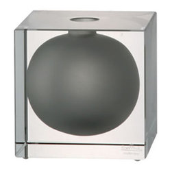 Rosenthal - Rosenthal Block Glas Clear Vase 5" Tall - Vases