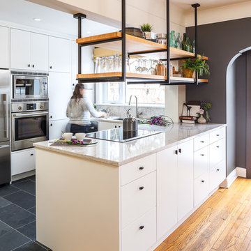 Hanging in Balance Kitchen Design  | Astro Design Centre | Ottawa, Canada