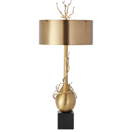 Twig Bulb Lamp - Brass