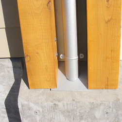 Galvalume half round gutter - Outdoor Products