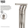 VIGO Victoria Phoenix Stone Vessel Bathroom Sink Set With Seville Vessel Faucet