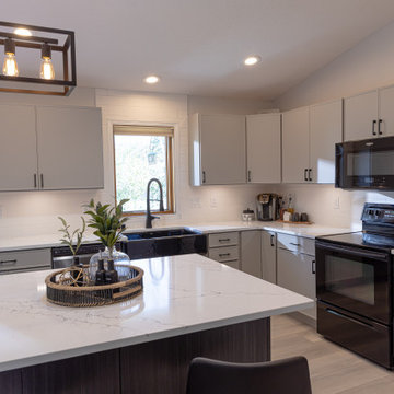 Kitchen Remodel Featuring the Timeless Kitchen Solvers Classic Collection