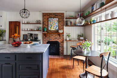 Eclectic kitchen photo in Richmond