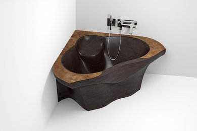 Ванна из венге "Брианна" | Wooden bathtub "Brianna" (wenge)