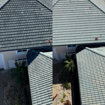 Tile Roof Soft Wash - New Smyrna Beach