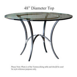 Ventura Counter Height Table with 48in. Diameter Top by Charleston Forge - Indoor Pub And Bistro Tables