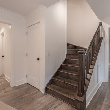 Photo shoot of a beautifully renovated historic, 3 level home in NC.