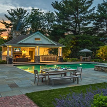 Landscape and pool