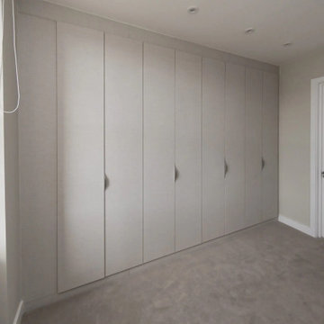 Bespoke Built-in Wardrobes With a Tv Unit Golders Green by Inspired Elements