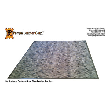Oversized Leather Rugs
