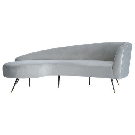 Safavieh Couture Evangeline Parisian Sofa, Grey