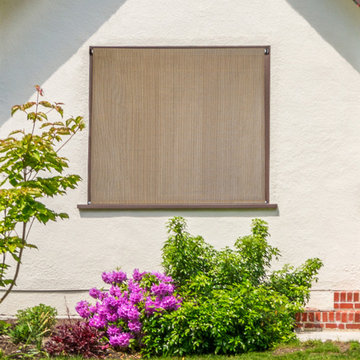 Cordless Outdoor Sun Shades (HDPE- High Density Polyethylene Fabric)