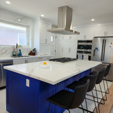 Etobicoke load bering wall removal and new kitchen