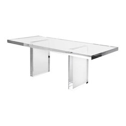 Invisibles Light Table by Kartell - Outdoor Dining Tables
