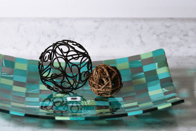 Fused Glass Decorative Bowls