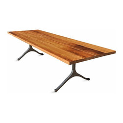 Wishbone Heart Pine Table - Dining Tables