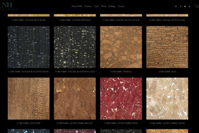 Cork Walls, floors and surfaces