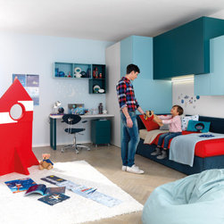 Emerge | bed with cabinetry - Kids Bedroom Furniture Sets