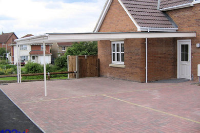 Large Wide Span Double Carports