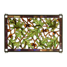 stained glass windows/hanging pcs