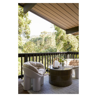 Los Gatos Treehouse - Midcentury - Balcony - San Francisco - by Cathie ...