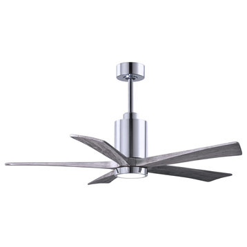 Matthews Patricia 52" Indoor Ceiling Fan in Polished Chrome