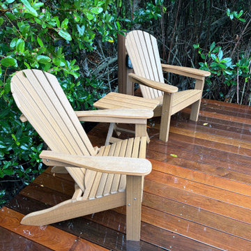 TEAK, EXOTIC WOODS AND POLYMER