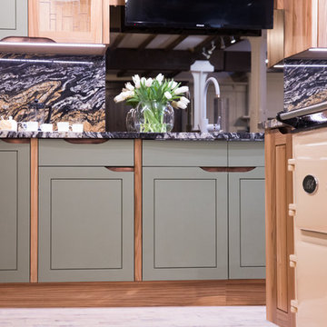1950's influenced kitchen design, Wynyard.