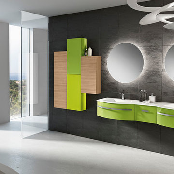 Modern Italian Bathroom Vanities Latitudine by GB Group