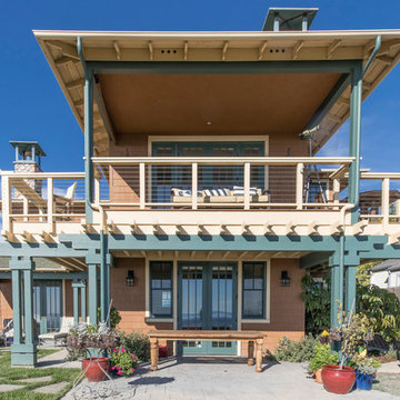 Summerland Beach Deck and Landscape
