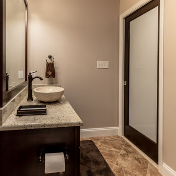 Amazing Basement Remodel, with Irresistible Wine Cellar in Ashburn VA