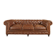 Saddle Brown Leather Sofas Houzz
