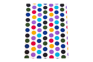 Large Multi Coloured Dots tea towels